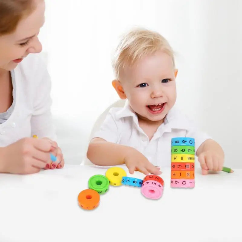 MathPlay Montessori Puzzle – Magnetic Blocks & Shape