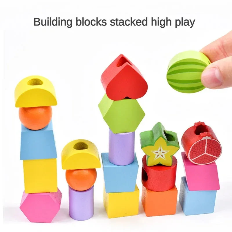 FruitForm – Montessori Color & Shape Matching Toy Set