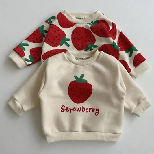BlushBerry – Printed Cotton Pullover for Kids
