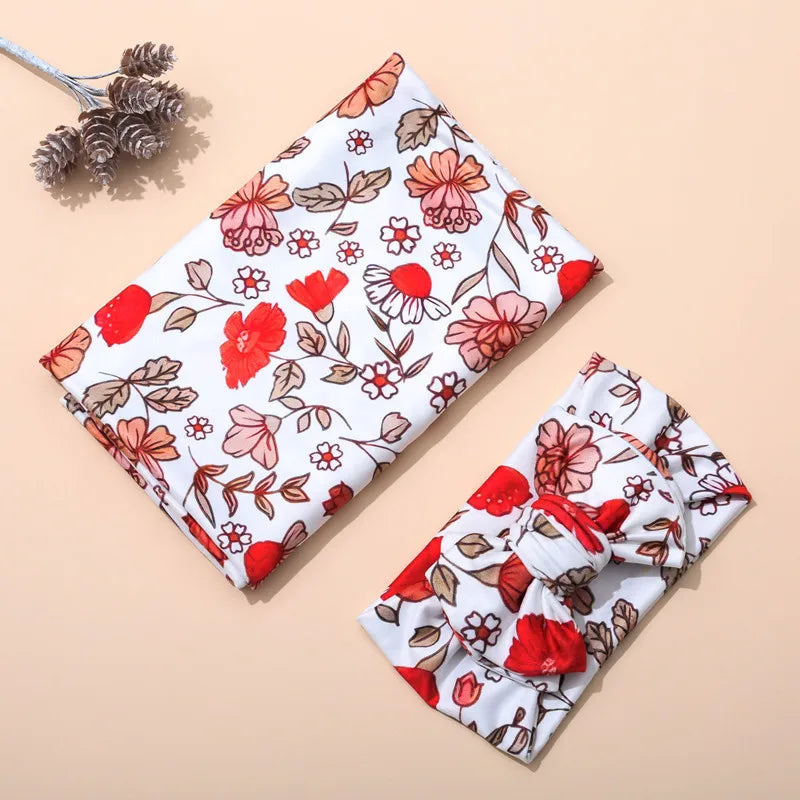 SnapBloom – Floral Baby Wrap for Photography Moments