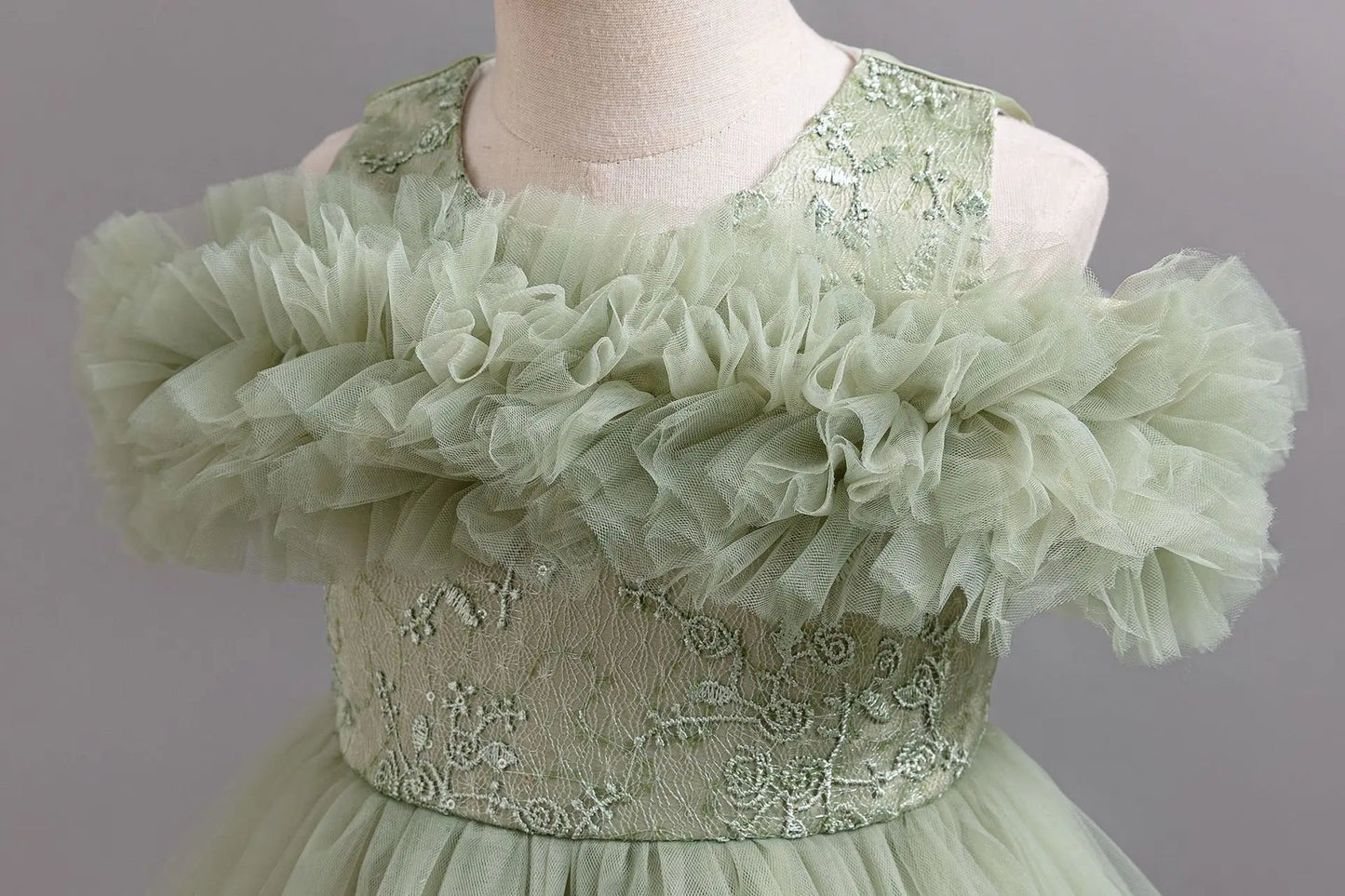Dresses for Elegant Party Girls Tutu Child Wedding Prom Gown Christmas robe enfant fille