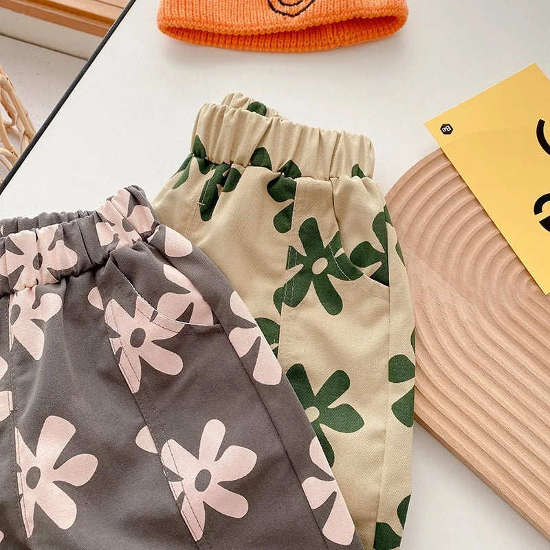 PetalPuff Trousers – Soft Cotton Baby Pants