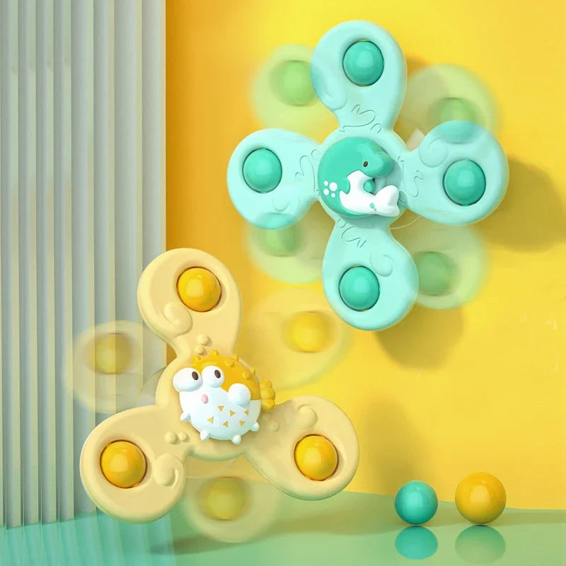 AquaFun Sucker Spinner Bath Toy