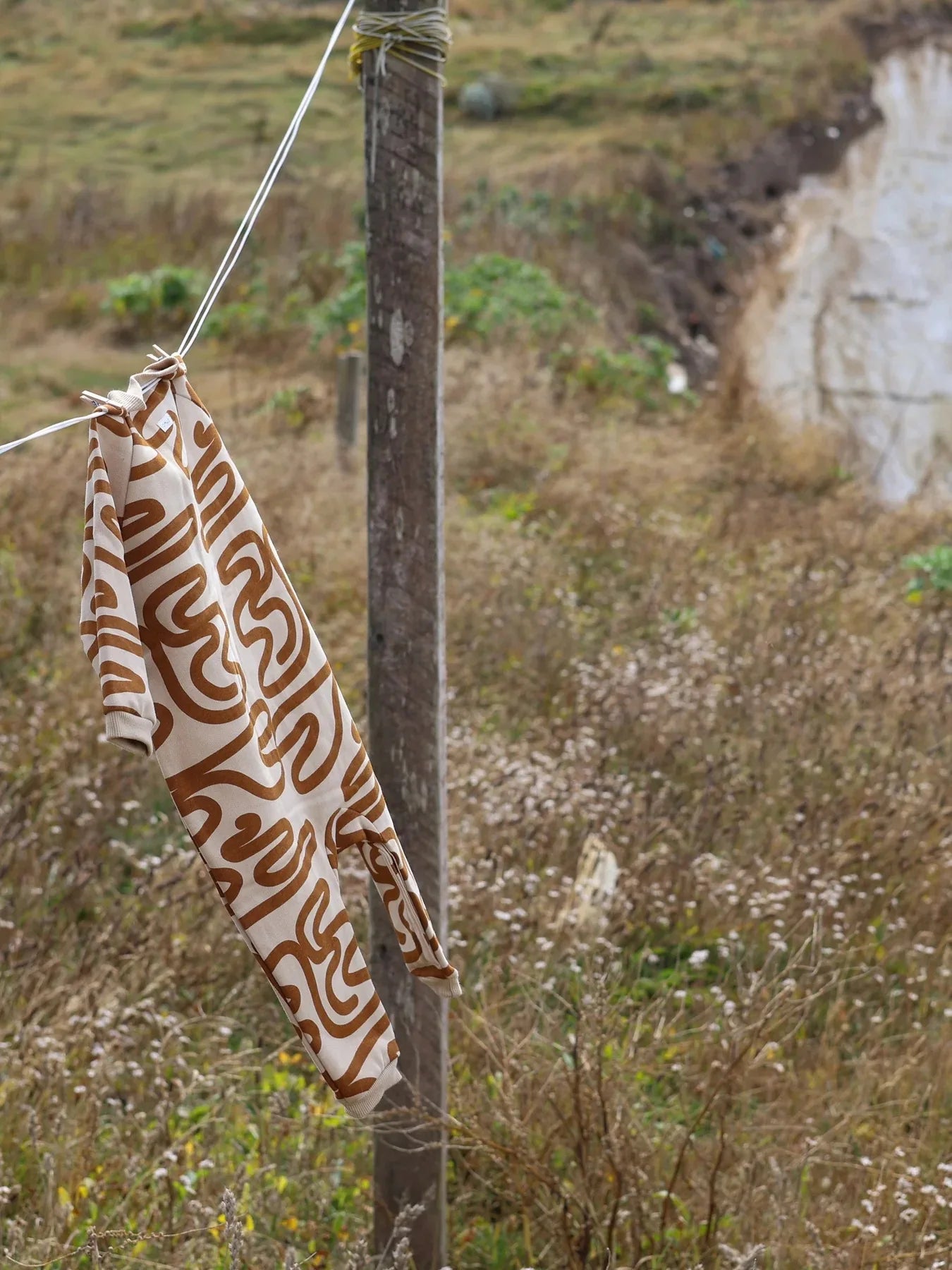 DoodlePop Romper – Printed Cotton One-Piece