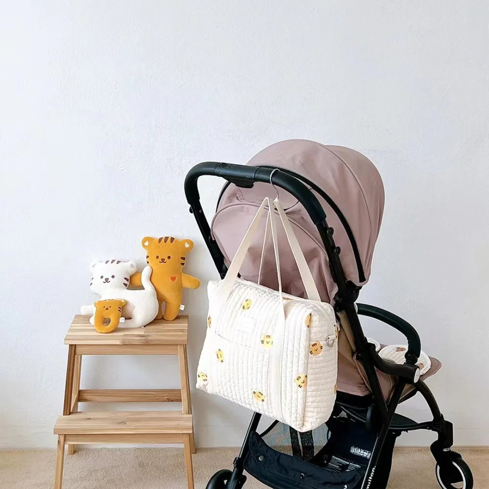 QuiltNest – Quilted Maternity & Diaper Tote for Moms