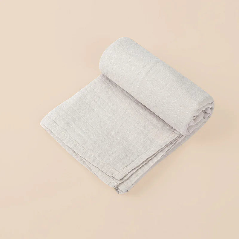 CozyCot Muslin Wrap – Soft Cotton Baby Blanket