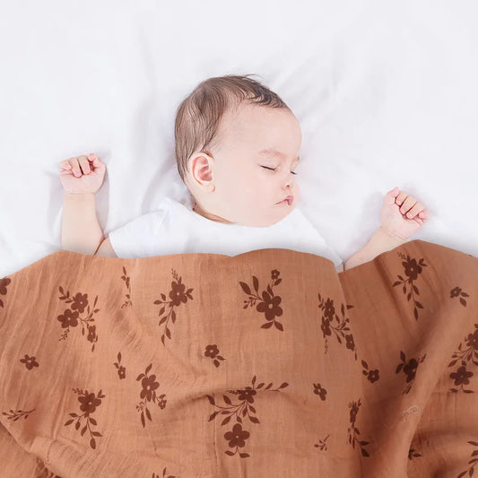 CozyCot Muslin Wrap – Soft Cotton Baby Blanket