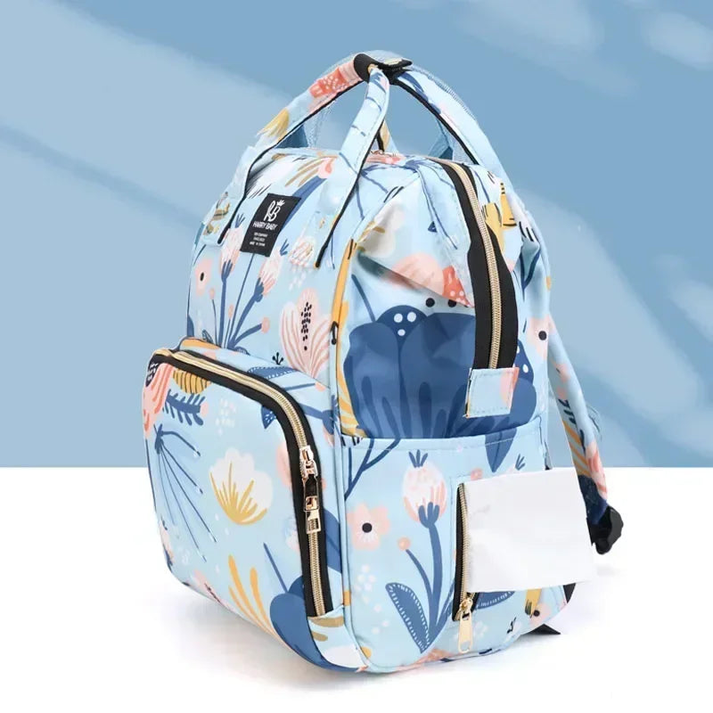 MomPrint Pack – Stylish Multi-Function Diaper Backpack