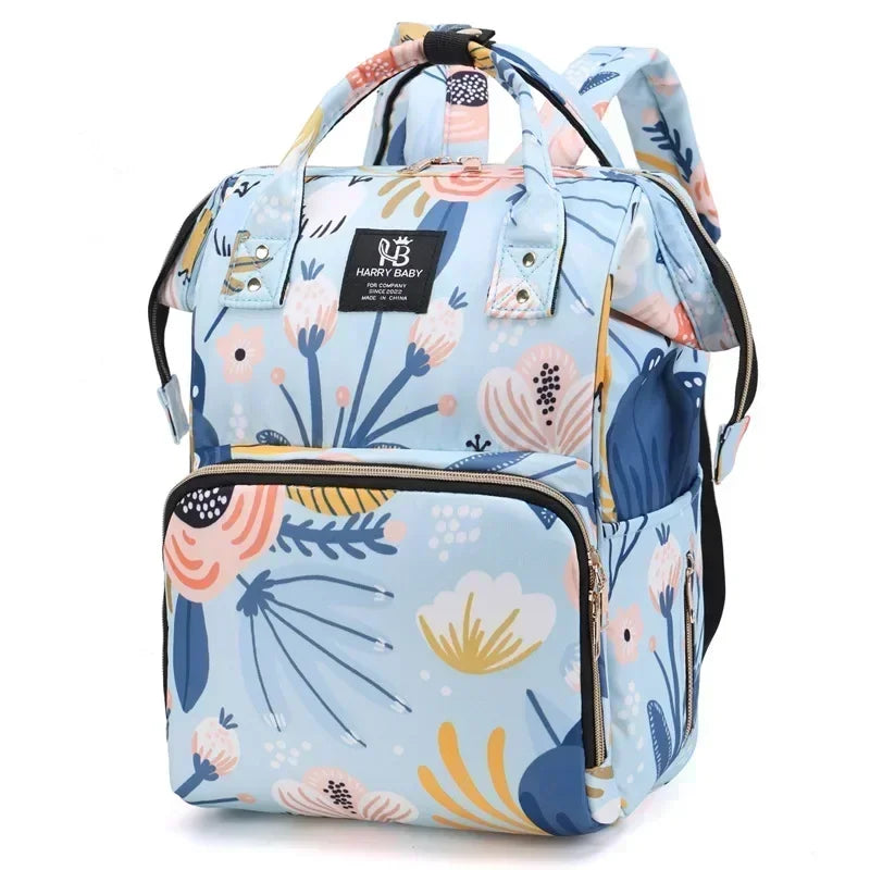 MomPrint Pack – Stylish Multi-Function Diaper Backpack