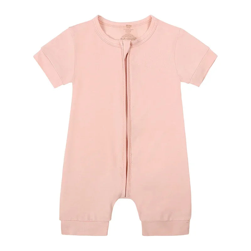 BambinoZip Romper – Soft Bamboo Baby Bodysuit