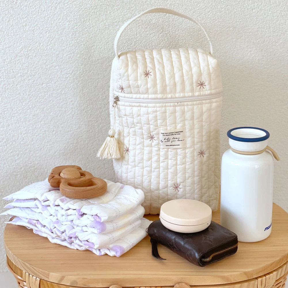 TotTidy Caddy – Quilted Diaper Organizer