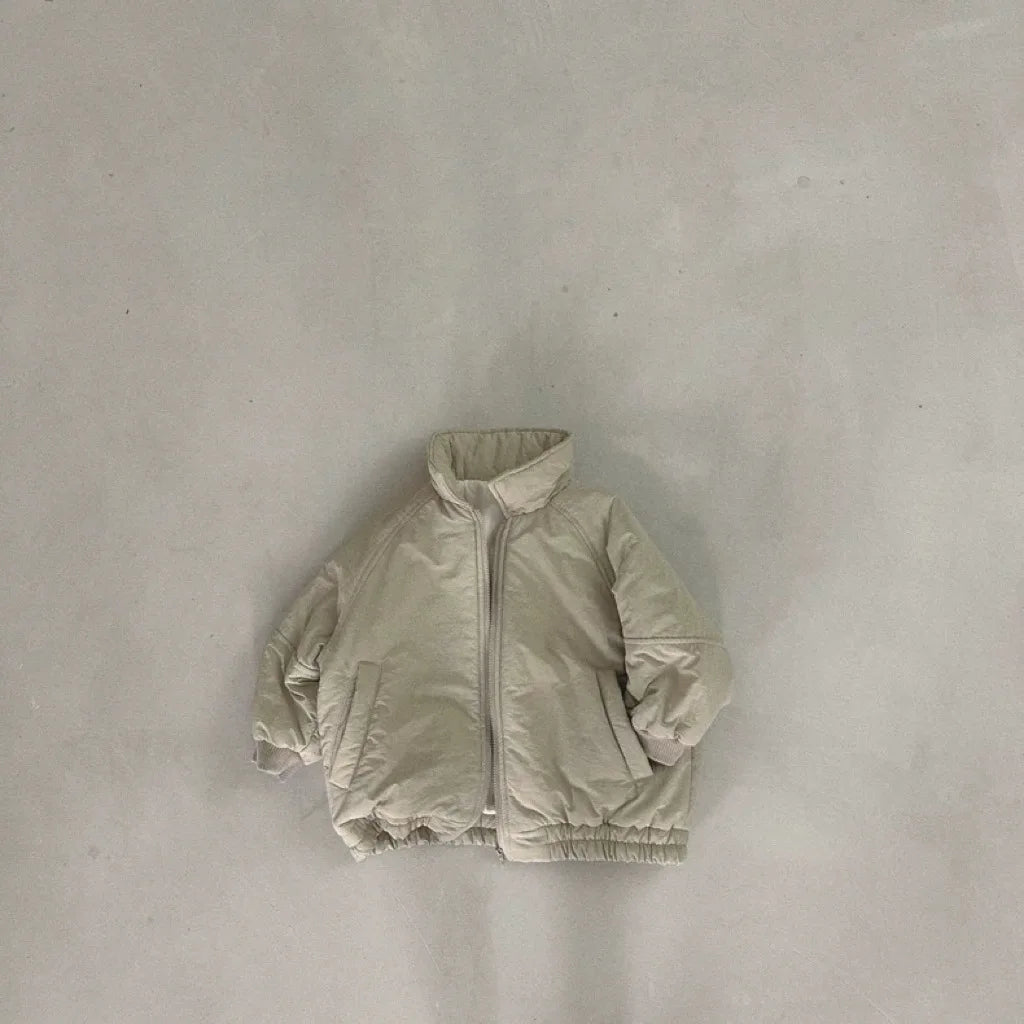 SnugLapel Coat – Retro Cotton-Padded Winter Jacket