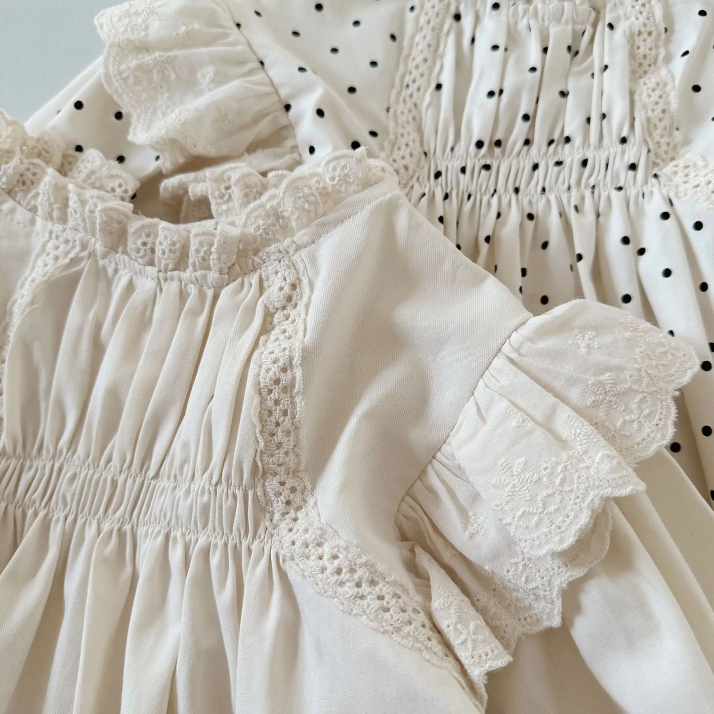 Ruffbelle Romper – Lace Ruffle Baby Bodysuit