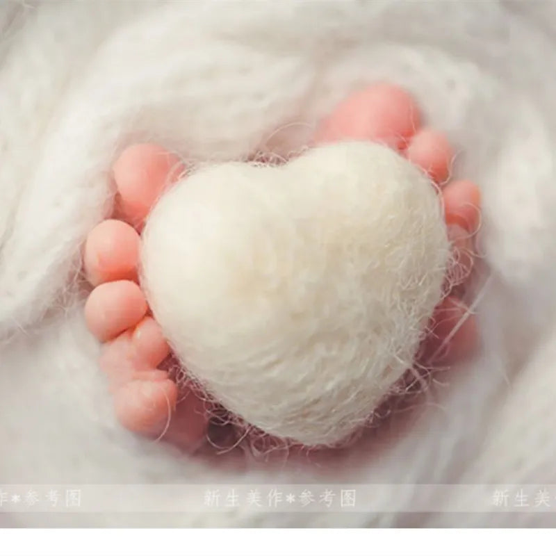 HeartNest Felt Props – Woolen Newborn Photography Charms