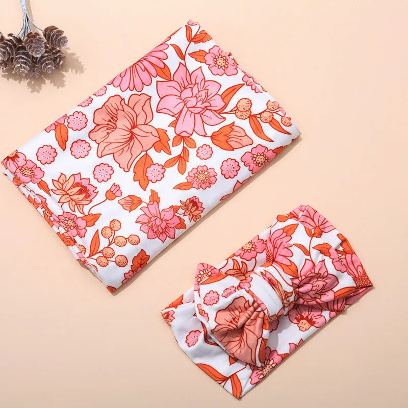 SnapBloom – Floral Baby Wrap for Photography Moments