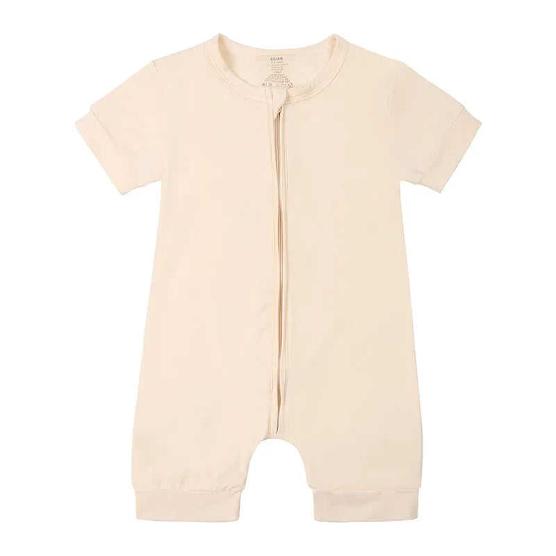 BambinoZip Romper – Soft Bamboo Baby Bodysuit