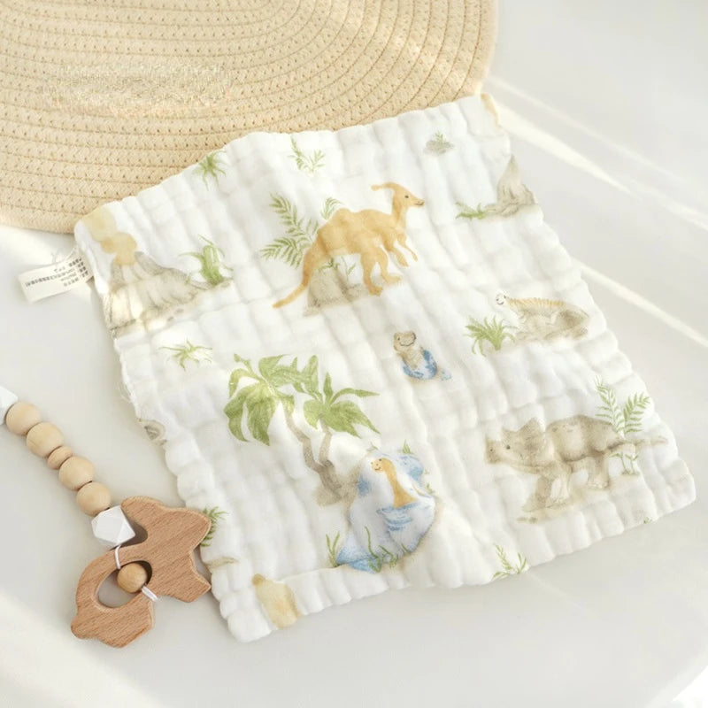 FluffyQuilt – 5pc 6-Layer Baby Face Towel Set