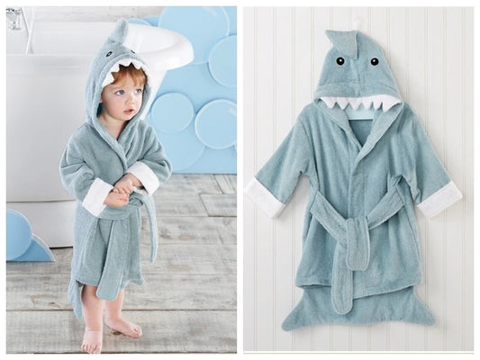 Bubbloo – Cotton Hooded Bathrobe for Little Ones