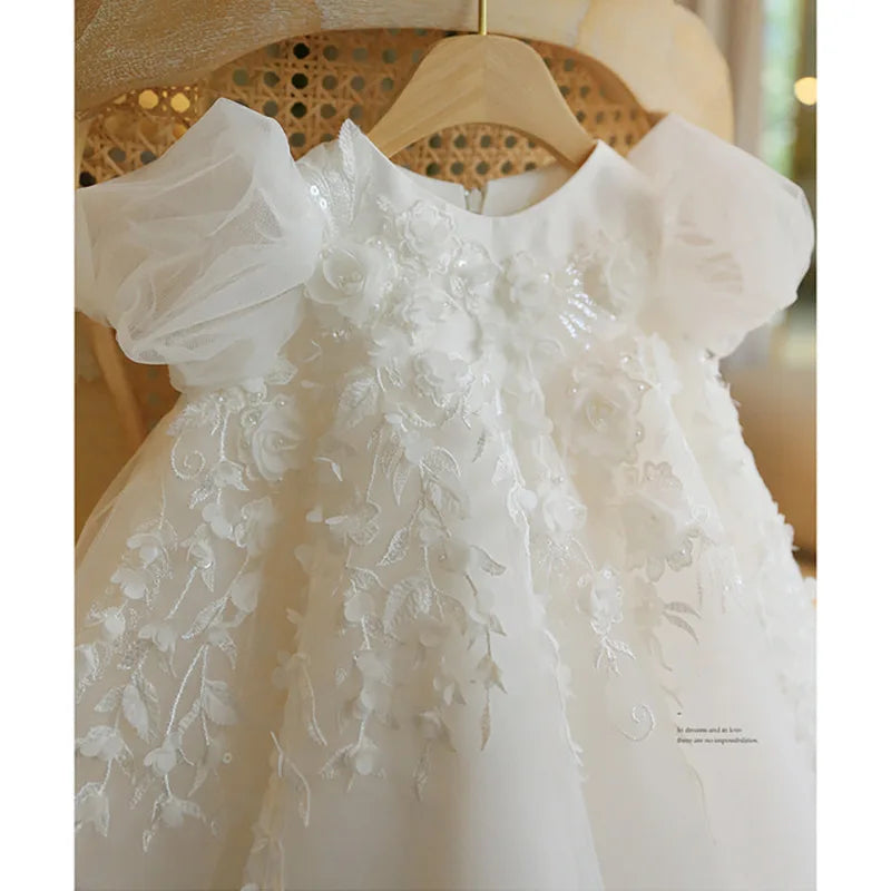 LumiBelle Dress – Elegant Infant Princess Gown