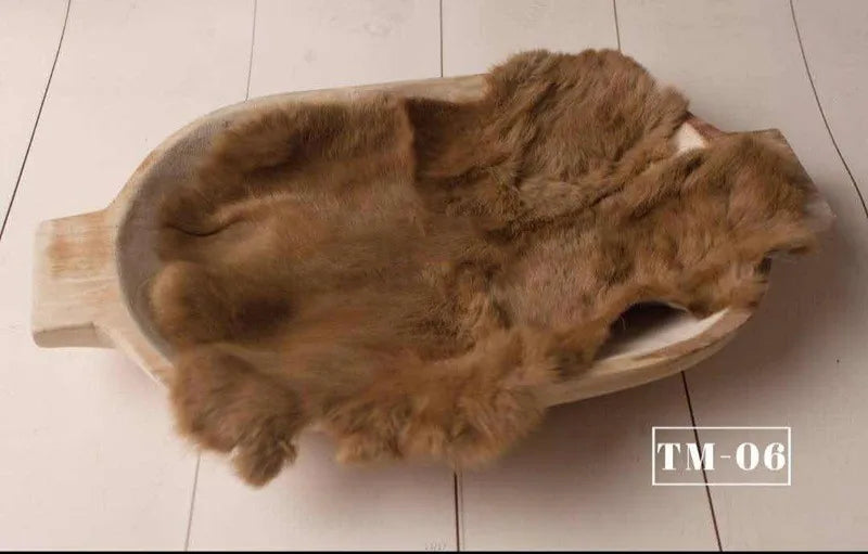 BunnyNest Filler – Soft Fur for Baby Props