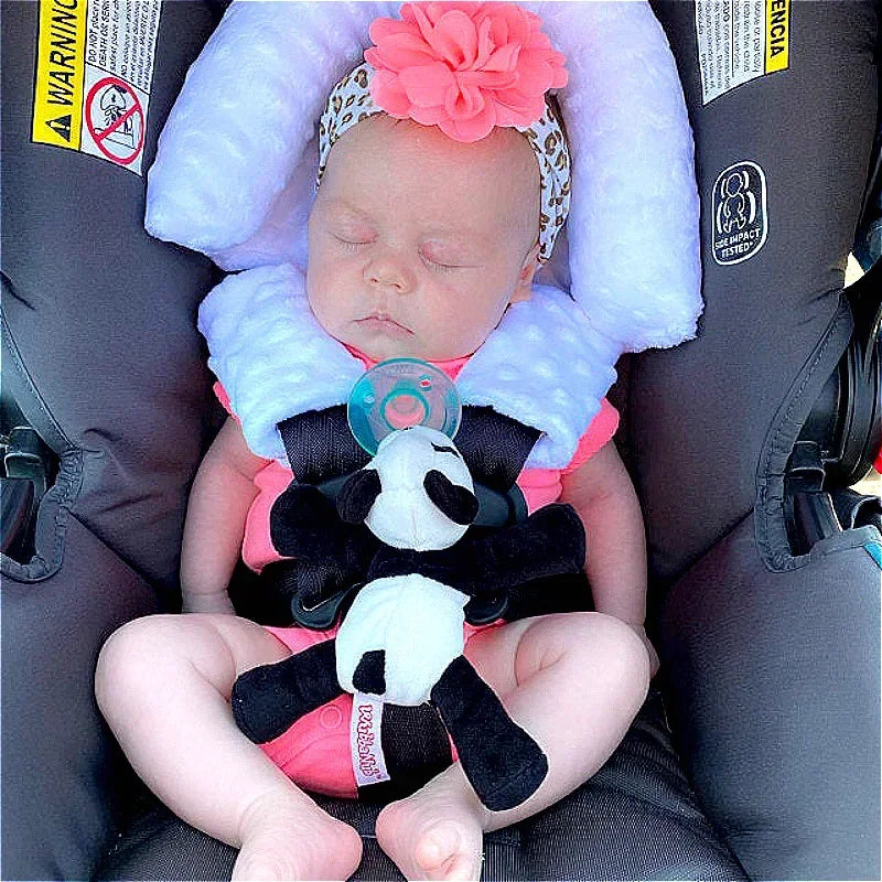 SnugRide Set – Baby Headrest & Strap Covers
