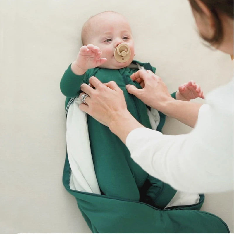 BambooCuddle Wrap – Soft Anti-Kick Sleep Bag for Infants