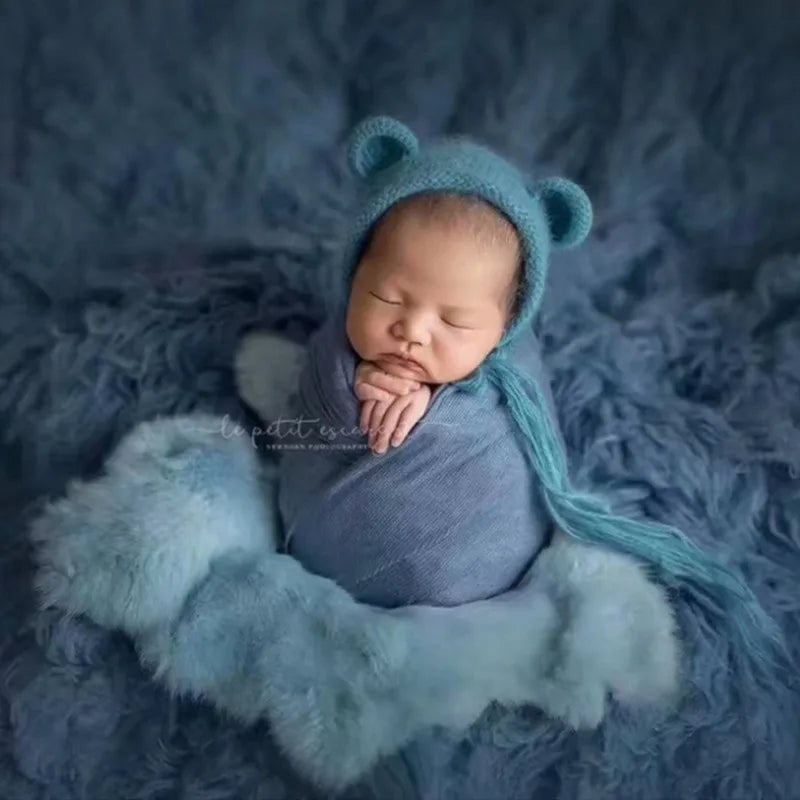 BunnyNest Filler – Soft Fur for Baby Props