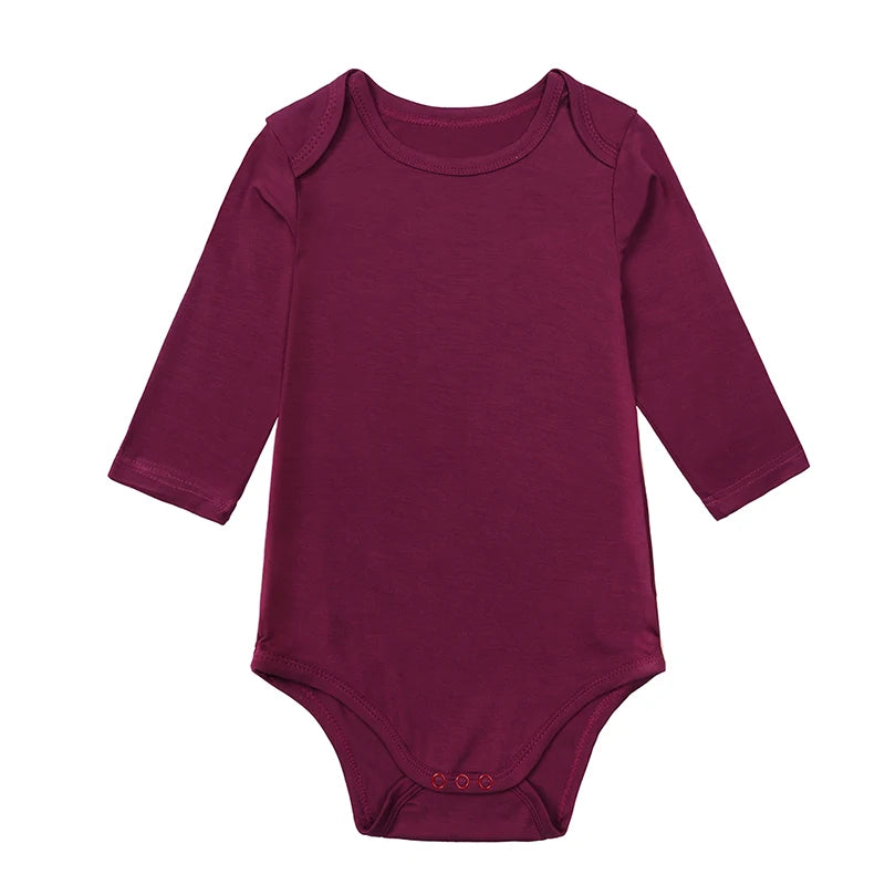 Bambella Romper – Long Sleeve Bamboo Baby Bodysuit
