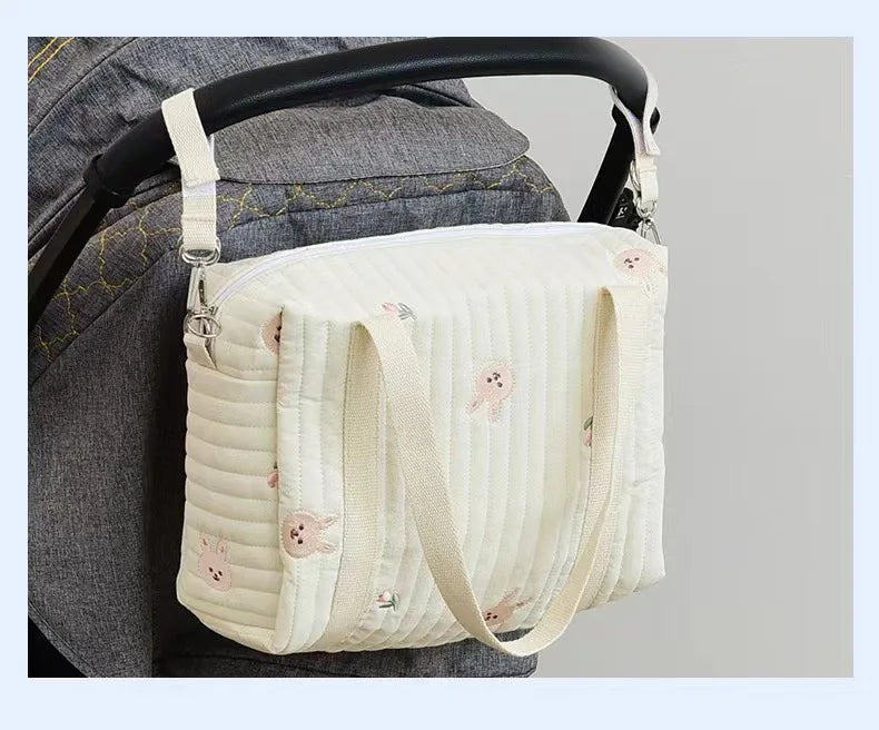 QuiltNest – Quilted Maternity & Diaper Tote for Moms