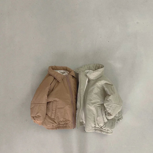 SnugLapel Coat – Retro Cotton-Padded Winter Jacket