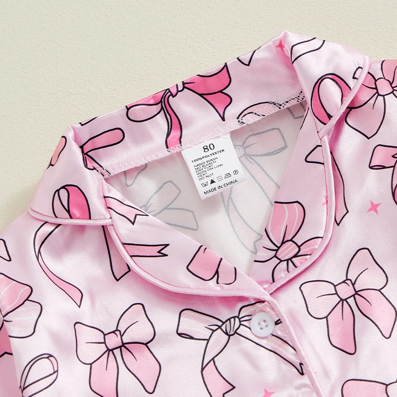 Silvaya – Satin Sleepwear Set for Girls