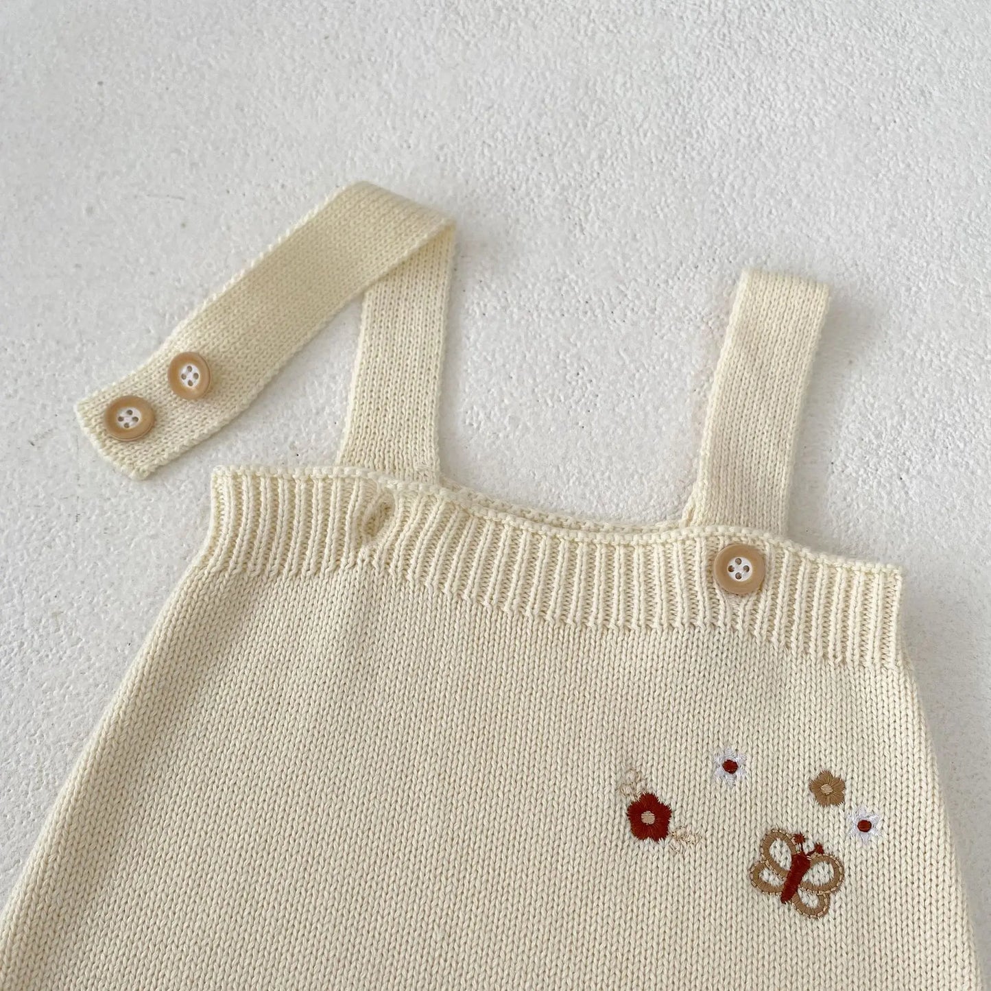ThreadJoy Knit Top – Embroidered Cotton Sweater for Littles
