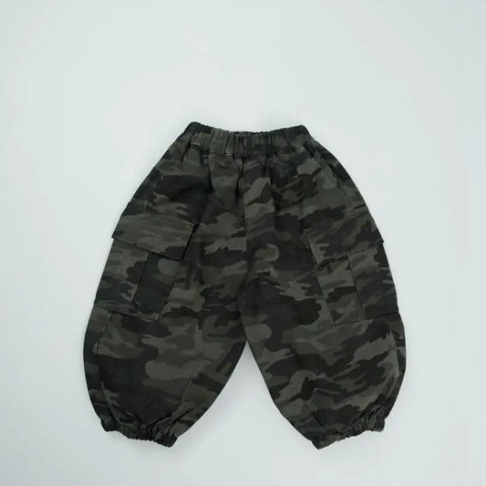 CamoCub Trousers – Soft Cargo Pants for Toddlers