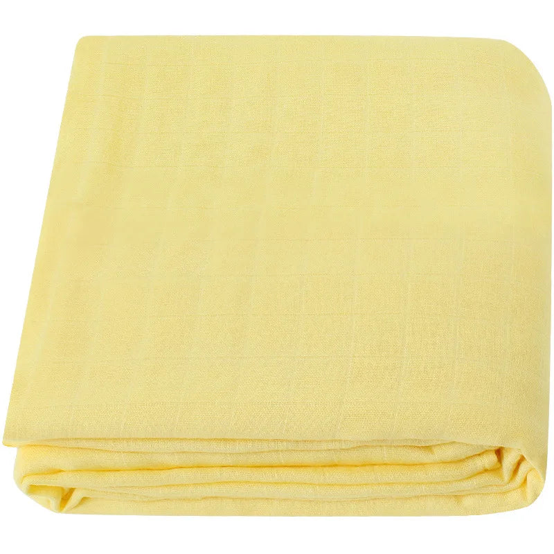 BambooNest – Solid Muslin Swaddle Blanket