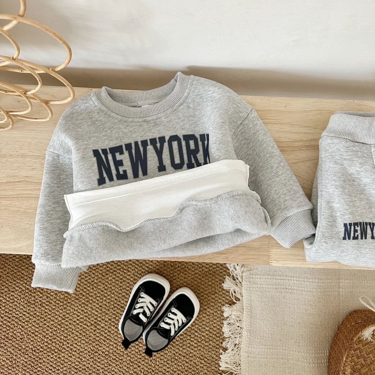 VelvetStride Boys Hoodie & Pants Set