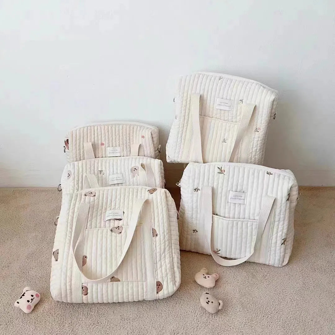 QuiltNest – Quilted Maternity & Diaper Tote for Moms