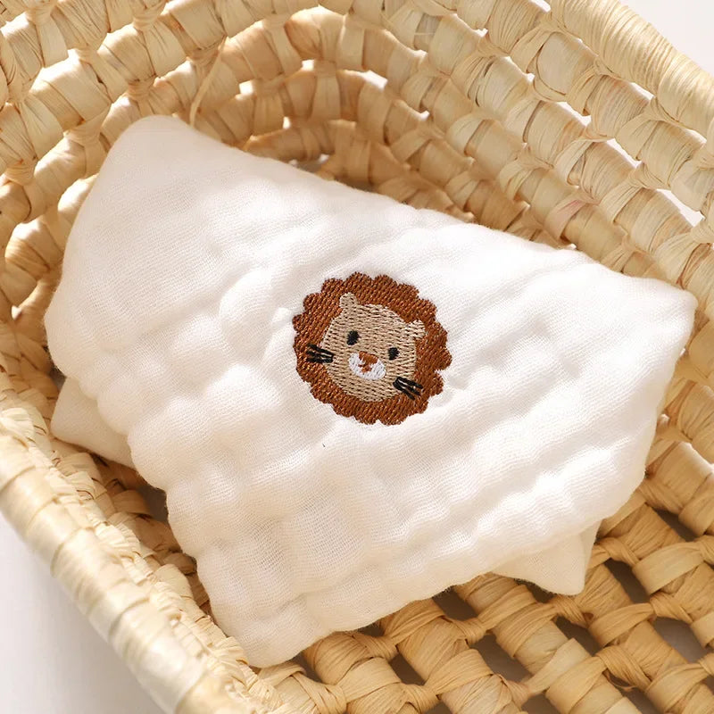 DrooliLuxe – Soft Cotton Towels for Bibs, Wipes & Burps