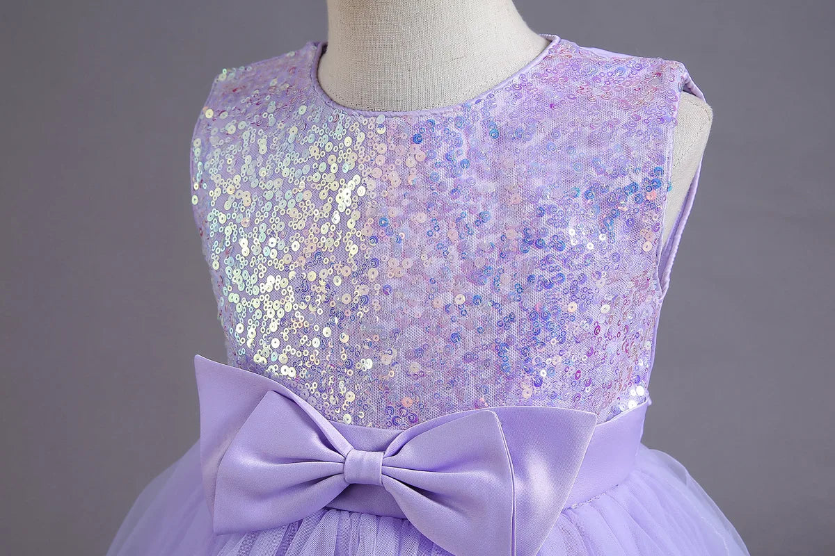 GlimmerBelle Dress – Layered Tulle Princess Gown