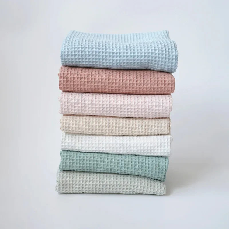 WaffleHug – Soft Tassel Baby Blanket