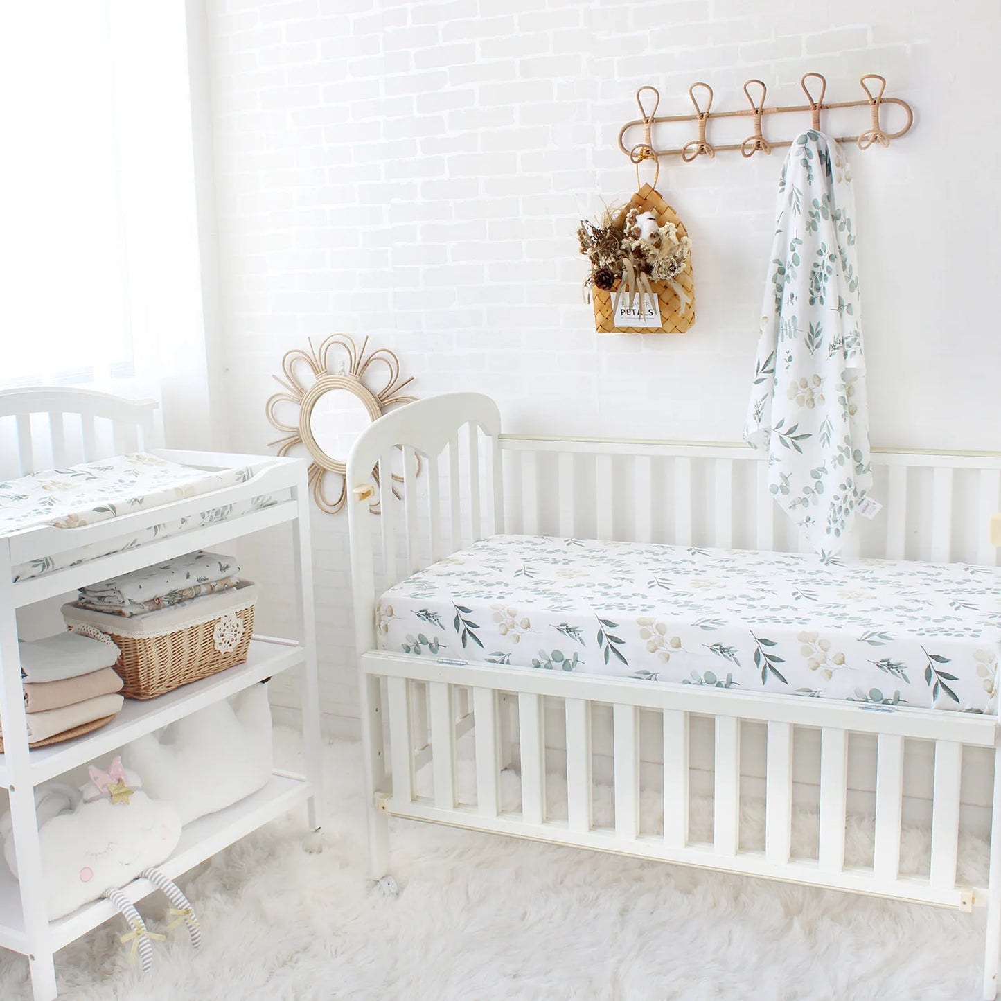 CozyCocoon Sheet – Removable Crib & Changing Pad Slipcover
