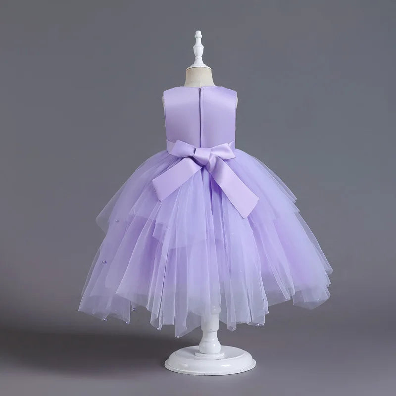 GlimmerBelle Dress – Layered Tulle Princess Gown