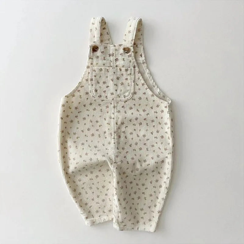 TinyDune Overalls – Soft Denim Baby Pants