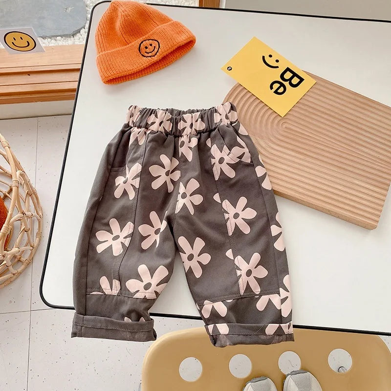 PetalPuff Trousers – Soft Cotton Baby Pants