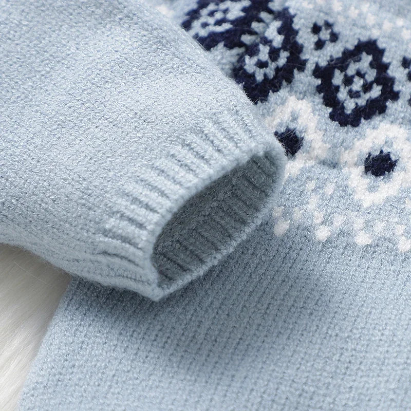 StripeSnug – Knit Sweater & Pants Set