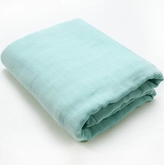BambooNest – Solid Muslin Swaddle Blanket