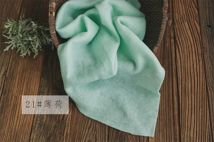 WoolWhisp Blanket – Cozy Merino Baby Photo Prop