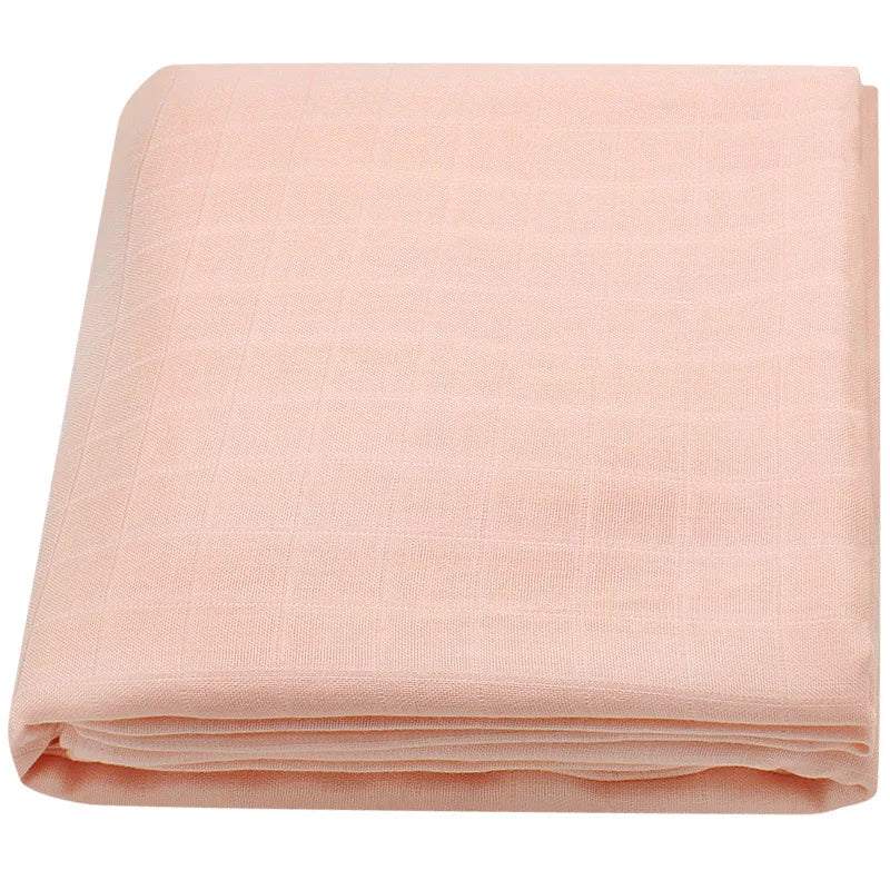 BambooNest – Solid Muslin Swaddle Blanket
