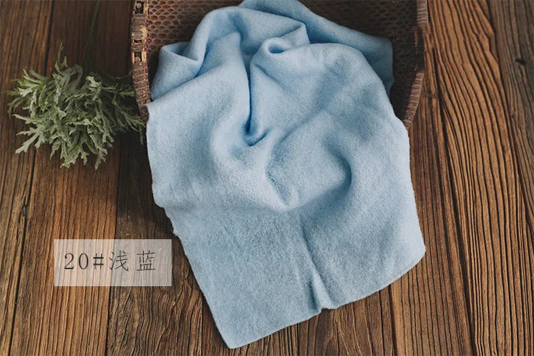 WoolWhisp Blanket – Cozy Merino Baby Photo Prop