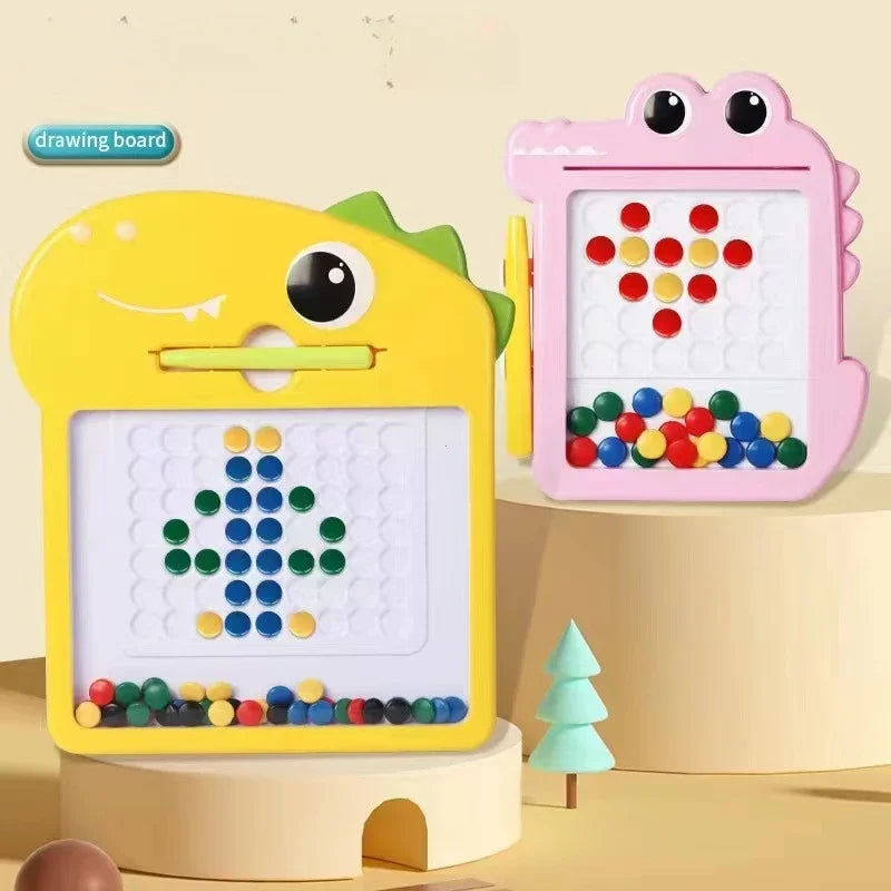 DrawBuddy – Cartoon Magnetic Writing Board with Pen