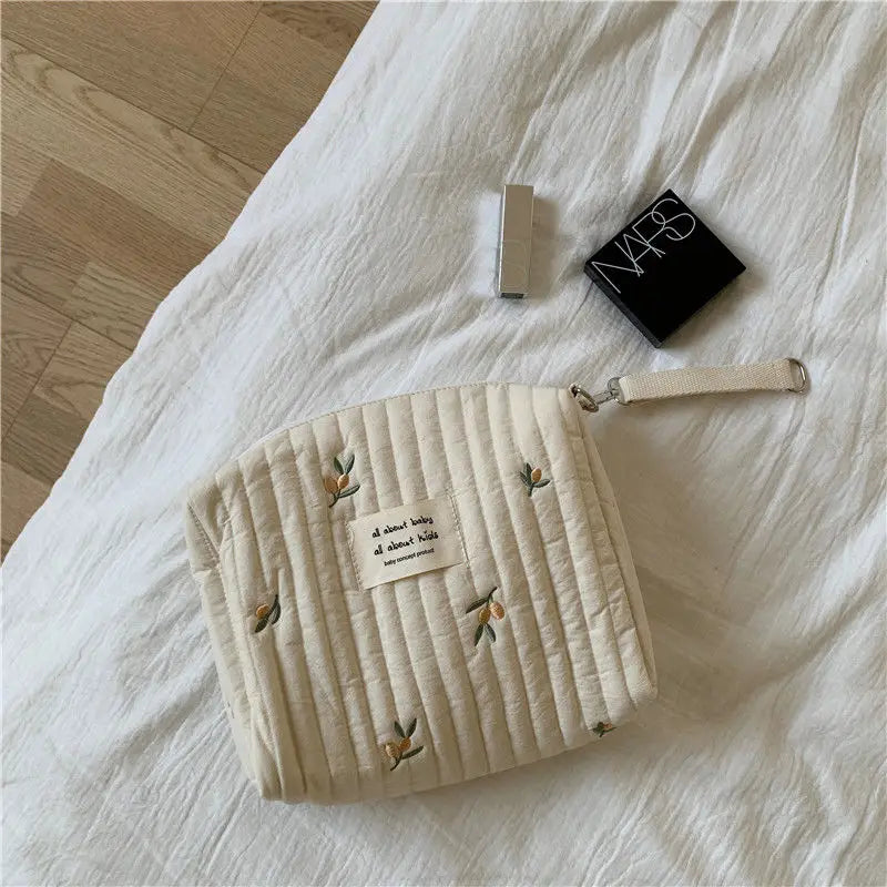 Baby Bag Diaper Organizer Toiletry Nappy Caddy Pouch Diapering Toilet Mommy Makeup Cluth Bag for Stroller